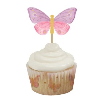 AH Butterfly Cupcake Cases pk/60