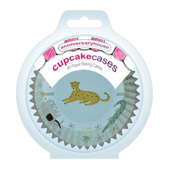 AH Safari Cupcake Cases pk/60
