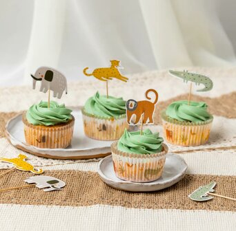 AH Safari Cupcake Cases pk/60