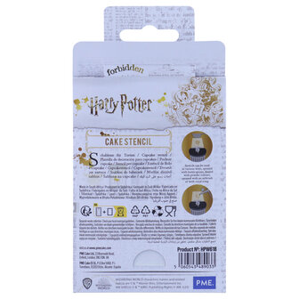 PME Harry Potter Taartsjabloon HP logo, Klein