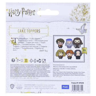 PME Harry Potter Taarttoppers, De Goede Karakters 6/st