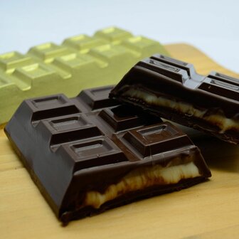BWB Chocolade Mal 3-delig - Chocolade Reep
