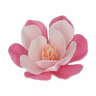 FunCakes Eetbare Papieren Bloemen Deluxe Magnolia Roze Groot pk/6
