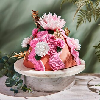 FunCakes Eetbare Papieren Bloemen Deluxe Orchidee Wit Medium pk/10