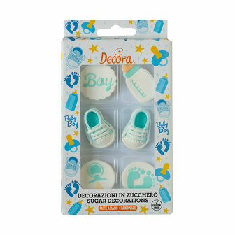 Decora It&#039;s a boy in sugar pk/6