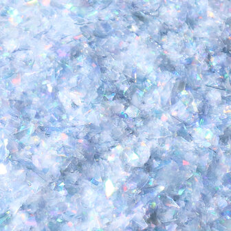 Magic Sprinkles, Eetbare Iriserende Glittervlokken &ndash; Diamantstof (3g)