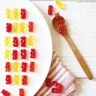 Scrapcooking Silicone Mal Snoepbeertjes 23,3 x 12,6 x 1,5 cm