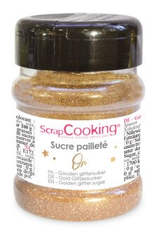 Scrapcooking Eetbare Glitter Suiker Gold 160g