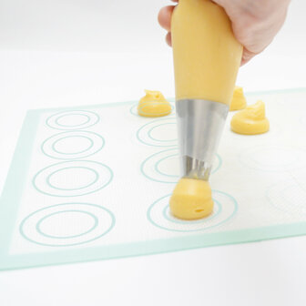 Scrapcooking 3 in 1 Siliconen Bakmat - Macarons, Soezen en Eclairs