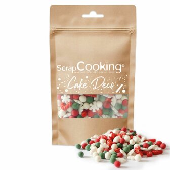 Scrapcooking Suikerdecoraties - 3D Kerst 46g