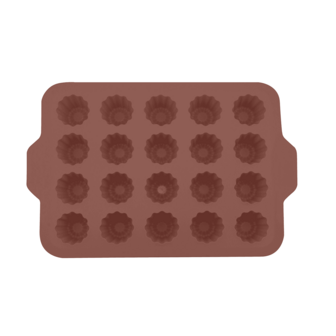 Point Virgule Cannel&eacute;s Bakvorm Platinum Silicone Vintage Maroon 37x23x4cm