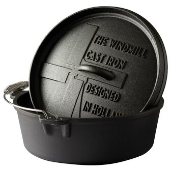 The Windmill Dutch Oven 6 Qt zonder pootjes