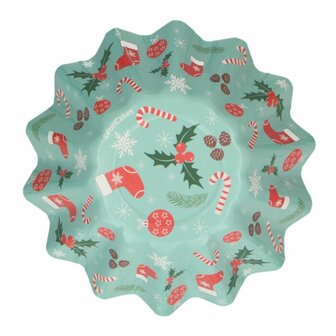  FunCakes Bloom Baking Cups Kerst pk/48