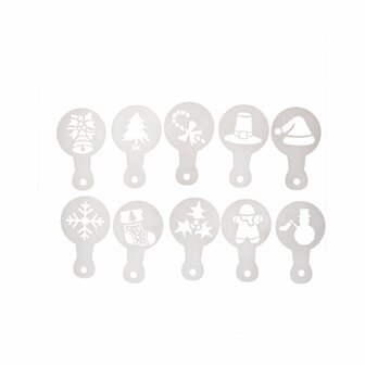 Wilton Stencils Kerst set/20