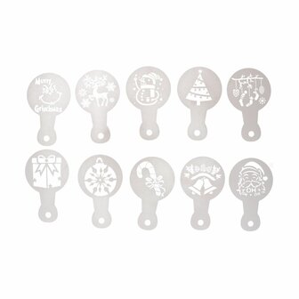 Wilton Stencils Kerst set/20