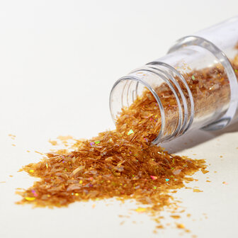 PME Magic Sprinkles, Eetbare Iriserende Glittervlokken &ndash; Goud (3g)