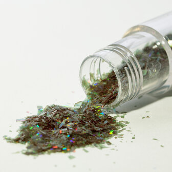 PME Magic Sprinkles, Eetbare Iriserende Glittervlokken &ndash; Smaragdgroene (3g)