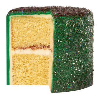 PME Magic Sprinkles, Eetbare Iriserende Glittervlokken &ndash; Smaragdgroene (3g)