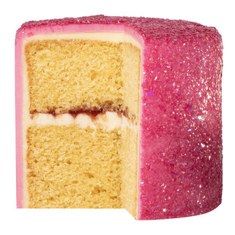 PME Magic Sprinkles, Eetbare Iriserende Glittervlokken &ndash; Rozenkwarts (3g)