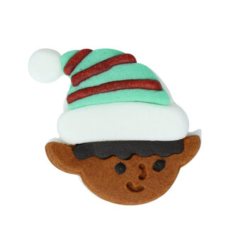 PME Kerst Eetbare Suikerdecoraties - Santas coming to town (12 stuks)