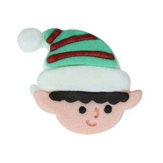 PME Kerst Eetbare Suikerdecoraties - Santas coming to town (12 stuks)
