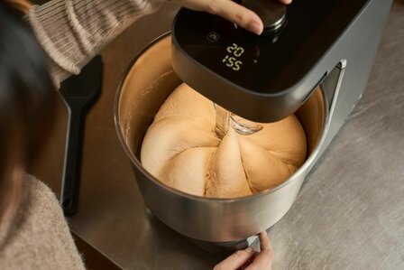 Ooni Spiraalmixer Halo Pro, grijs