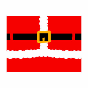 Decora Happy Christmas Box for Sweets pk/1