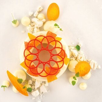 Silikomart Siliconen Mat Corona (18x) &Oslash;6,8x0,2cm