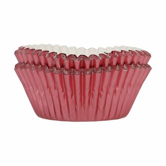 FunCakes Folie Baking Cups - Metallic Ros&eacute; Goud pk/48