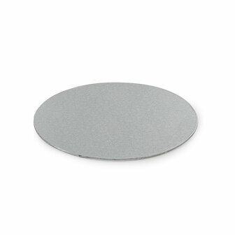 Decora Cake Board Rond &Oslash; 25 cm Zilver