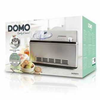 DOMO Eismaschine mit Kompressor &ndash; 2 L