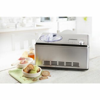 DOMO Eismaschine mit Kompressor &ndash; 2 L