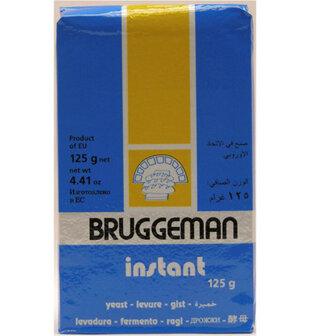 Bruggeman Instant Droge Gist 125g