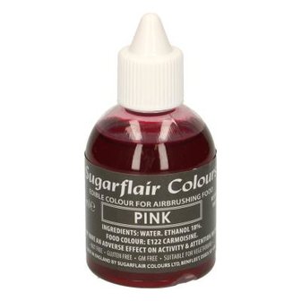 Sugarflair Airbrush Kleurstof Roze 60ml