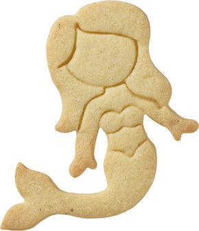 Birkmann Mermaid swimming cookie cutter 9cm