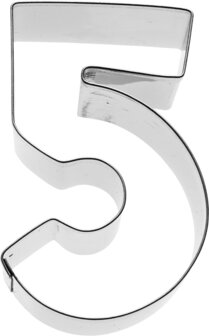 Birkmann Number 5 cookie cutter 6cm