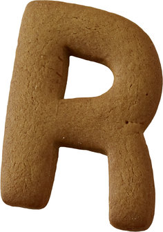 Birkmann Letter R cookie cutter 6cm