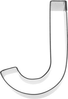 Birkmann Letter J cookie cutter 6cm