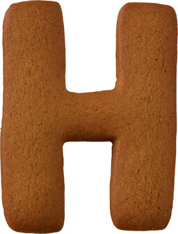 Birkmann Letter H cookie cutter 6cm