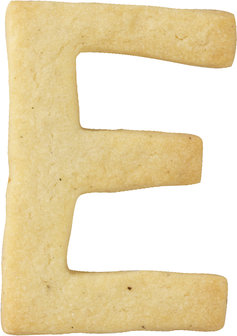 Birkmann Letter E cookie cutter 6cm