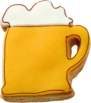 Birkmann Beer Mug cookie cutter 6,5cm