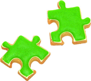 Birkmann Puzzle piece small cookie cutter 4cm