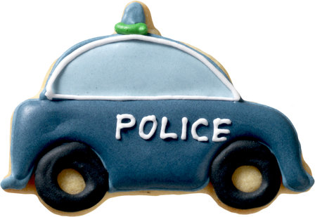 Birkmann Police car cookie cutter 7,5cm