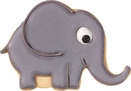 Birkmann Elephant cookie cutter, 10.5 cm