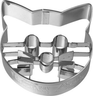 Birkmann Cat head cookie cutter 6cm