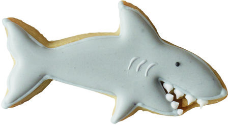 Birkmann shark cookie cutter 10cm