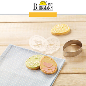 Birkmann Easter Stencil set for Cookies 7st