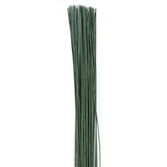 Culpitt Floral Wire Dark Green set/50 -24 gauge