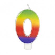 Wilton Rainbow Candle 0