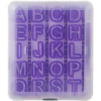 Wilton Cut-Outs Alphabet &amp; Numbers Set